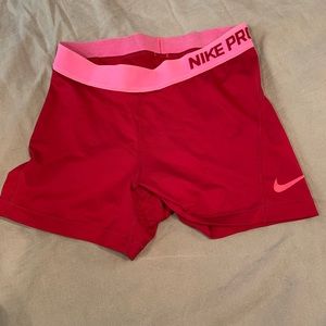 Nike spandex shorts